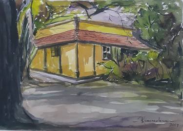 Print of Impressionism Architecture Paintings by Ram Mohan