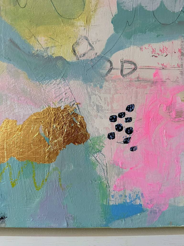 Original Abstract Expressionism Abstract Painting by Marian Lishman