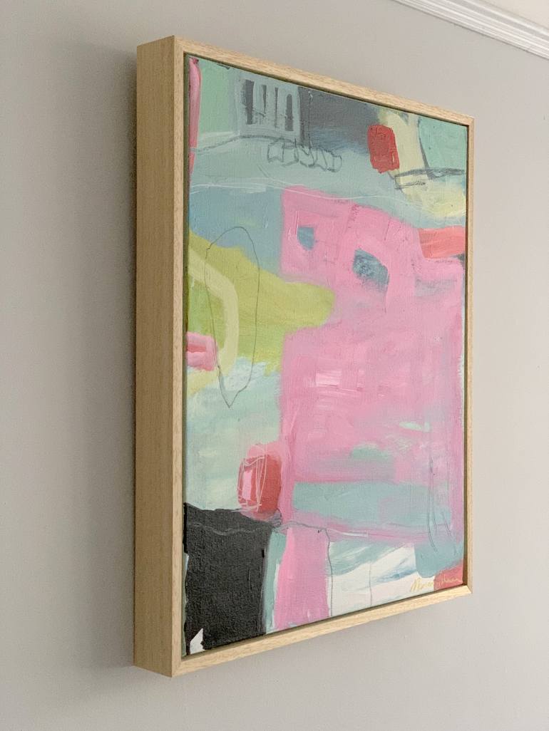 Original Abstract Painting by Marian Lishman