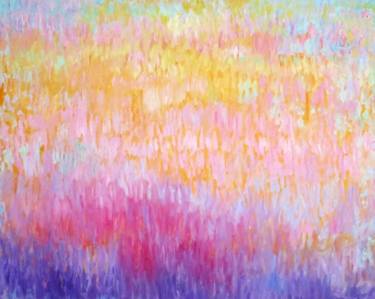 Original Abstract Expressionism Abstract Painting by Jan Parker