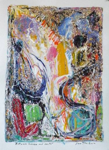 Original Abstract Expressionism Abstract Painting by Jan Parker