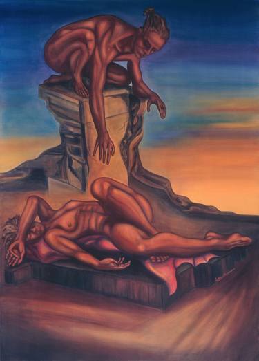 Original Realism Nude Paintings by Larry Richardson