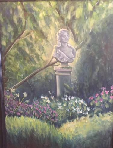 Original Impressionism Garden Paintings by Dawn Thomson