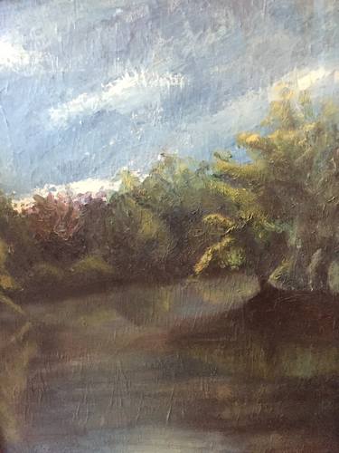 Original Impressionism Garden Paintings by Dawn Thomson