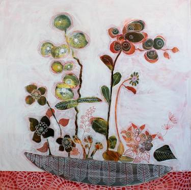 Original Floral Paintings by Sandrine Pelissier