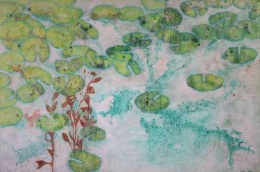 Print of Water Paintings by Sandrine Pelissier