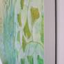 Sides are painted white and the whole painting is varnished