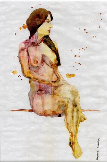Print of Illustration Nude Paintings by Sandrine Pelissier