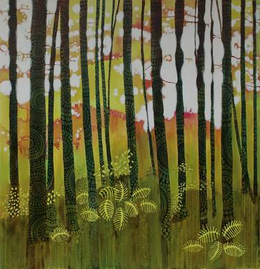 Print of Tree Paintings by Sandrine Pelissier