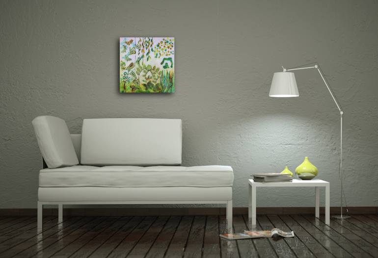 Original Fine Art Nature Painting by Sandrine Pelissier