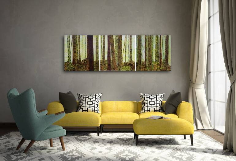 Original Nature Painting by Sandrine Pelissier