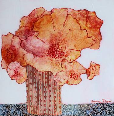 Print of Illustration Floral Paintings by Sandrine Pelissier