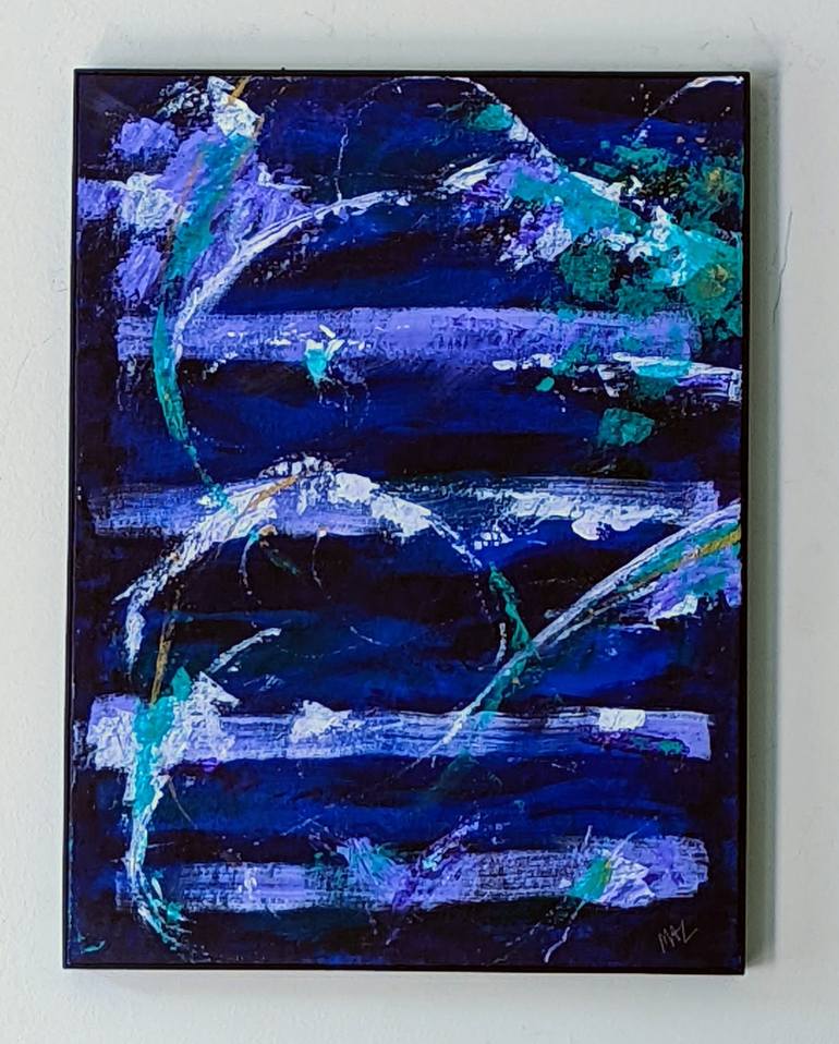 Original Abstract Painting by Mal Gormley