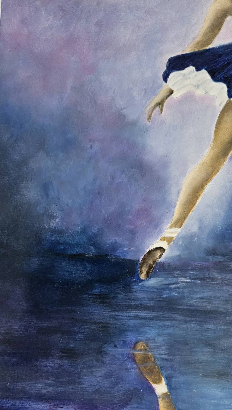 Original Figurative Performing Arts Painting by Dianne Hamer