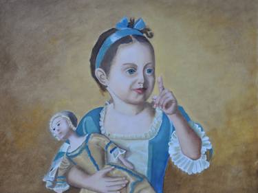 Original Realism Children Paintings by Dianne Hamer