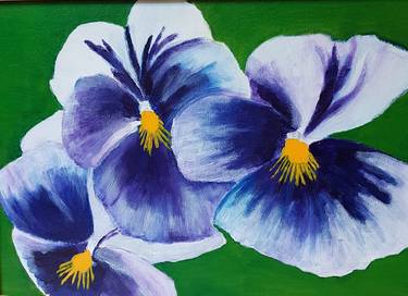 Original Realism Floral Paintings by Dianne Hamer