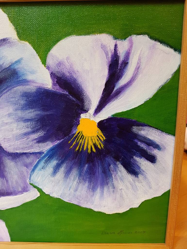 Original Realism Floral Painting by Dianne Hamer