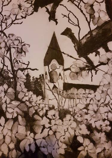 Original Landscape Drawings by Dianne Hamer