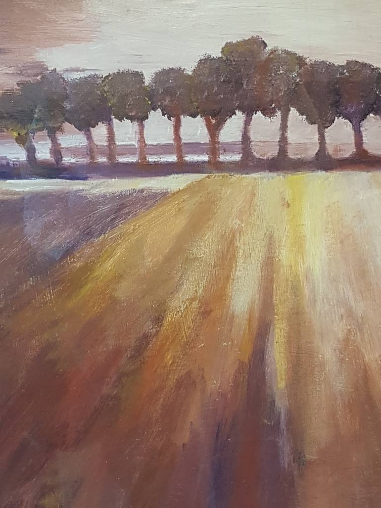 Original Figurative Landscape Painting by Dianne Hamer