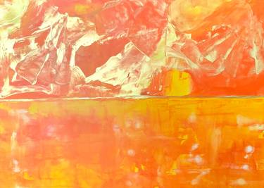 Original Abstract Expressionism Abstract Paintings by Marguerite Laing
