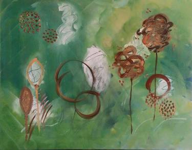Original Abstract Paintings by Marguerite Laing