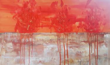Original Expressionism Abstract Paintings by Marguerite Laing