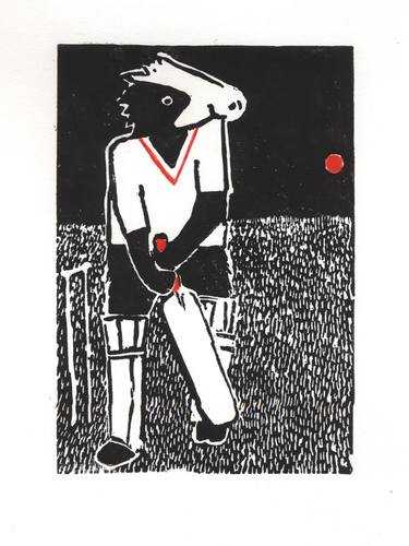 Original Sport Printmaking by Cecilia Rouncefield