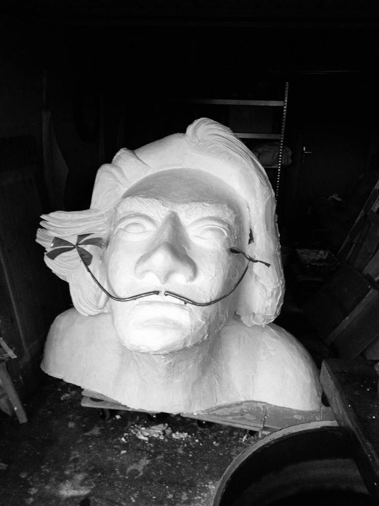Original Portraiture Pop Culture/Celebrity Sculpture by Emmanuel Fournier
