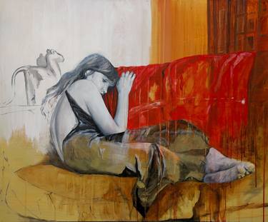 Original Figurative People Paintings by Andy Farr