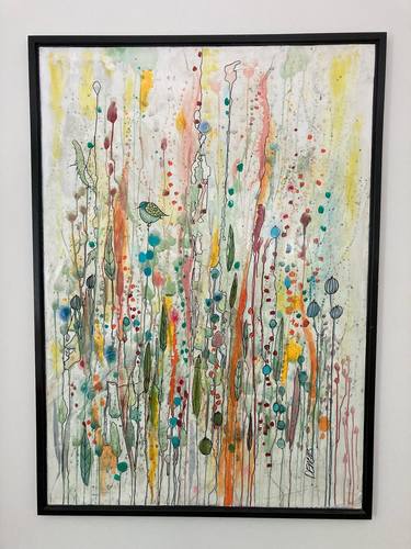 Original Abstract Expressionism Nature Paintings by Sylvie Demers