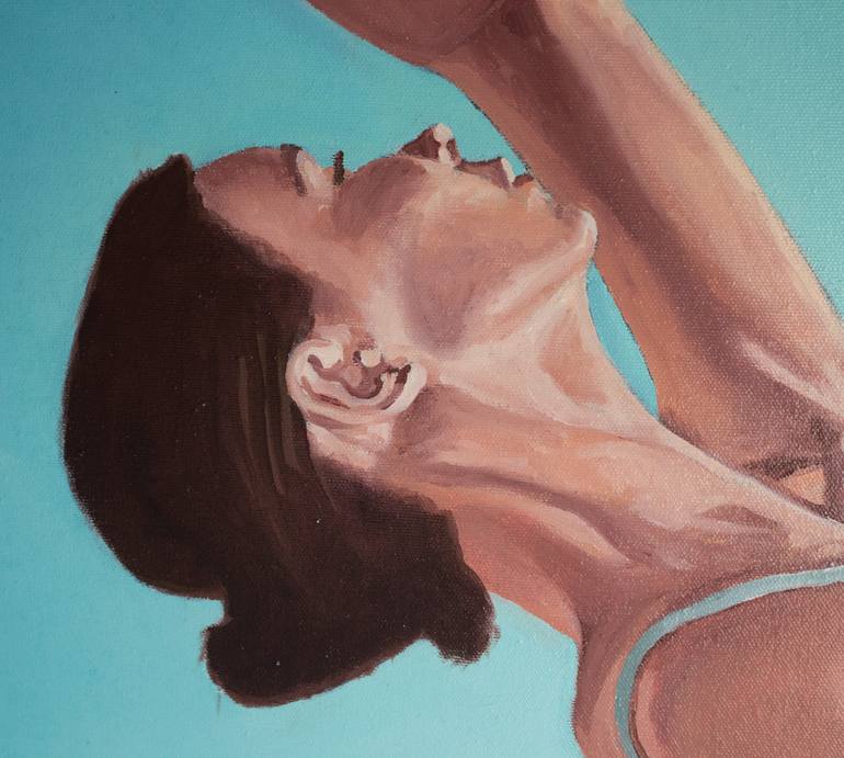 Original Contemporary Performing Arts Painting by Lewis Evans