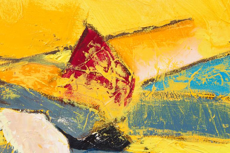 Original Abstract Painting by Lewis Evans