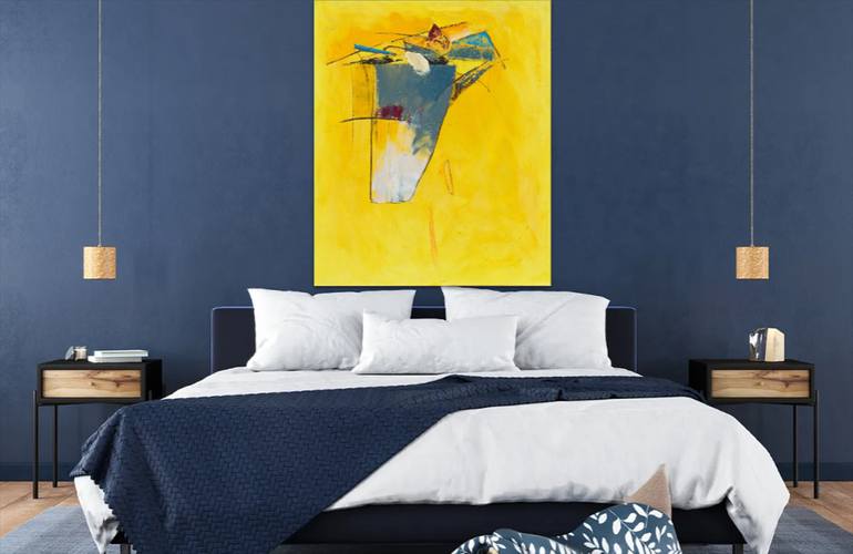 Original Abstract Painting by Lewis Evans