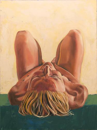 Original Figurative Nude Paintings by Lewis Evans