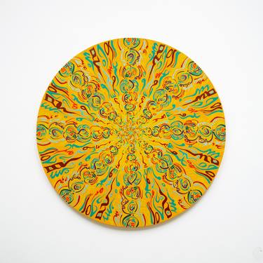 Original calligraphy Abstract Painting by Sasan Nasernia