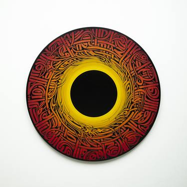 Original calligraphy Abstract Painting by Sasan Nasernia