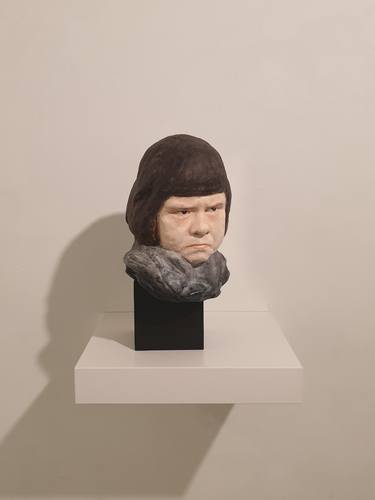 Original Fine Art Children Sculpture by Younghun Jang