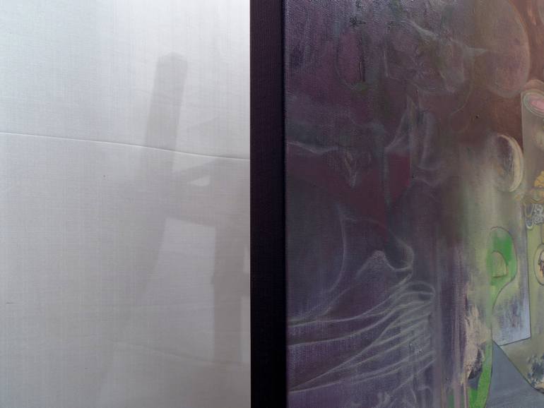Original Abstract Fantasy Painting by Alexey Adonin