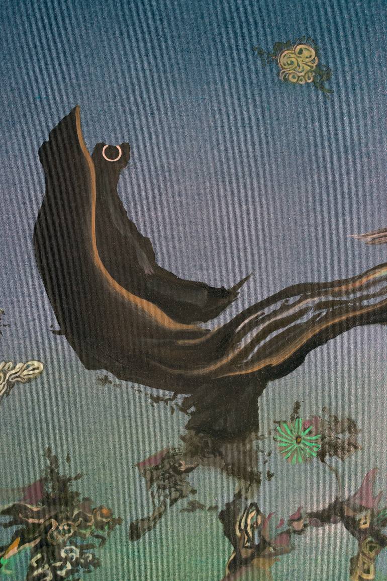 Original Surrealism Fantasy Painting by Alexey Adonin