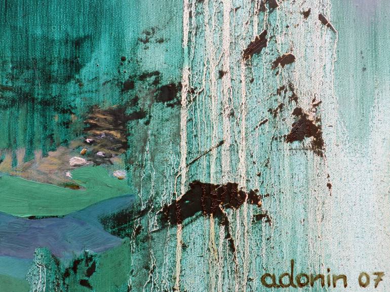 Original Expressionism Nature Painting by Alexey Adonin