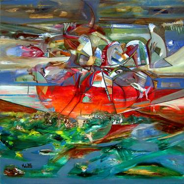 Original Abstract Paintings by Alexey Adonin