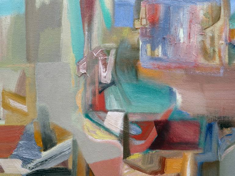 Original Abstract Expressionism Abstract Painting by Alexey Adonin
