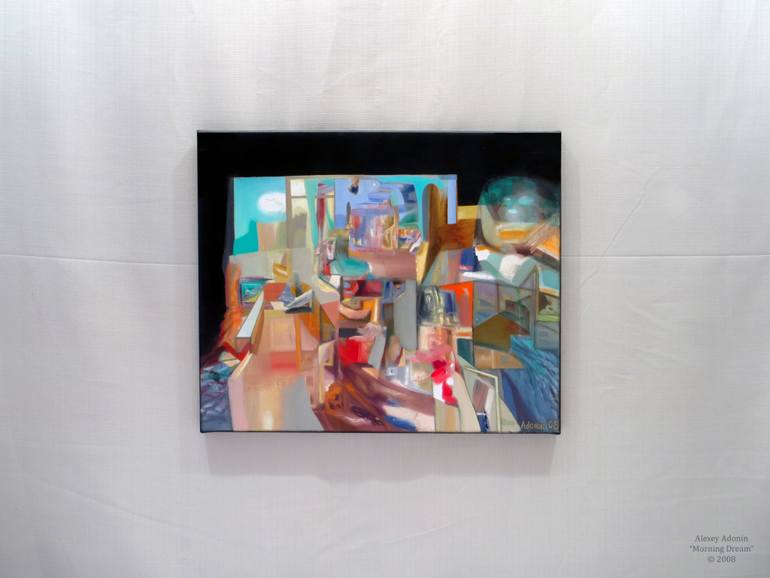 Original Abstract Expressionism Abstract Painting by Alexey Adonin