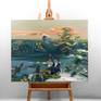 on easel