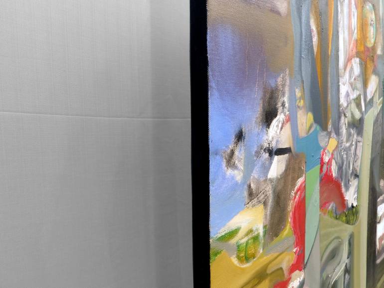 Original Abstract Expressionism Abstract Painting by Alexey Adonin