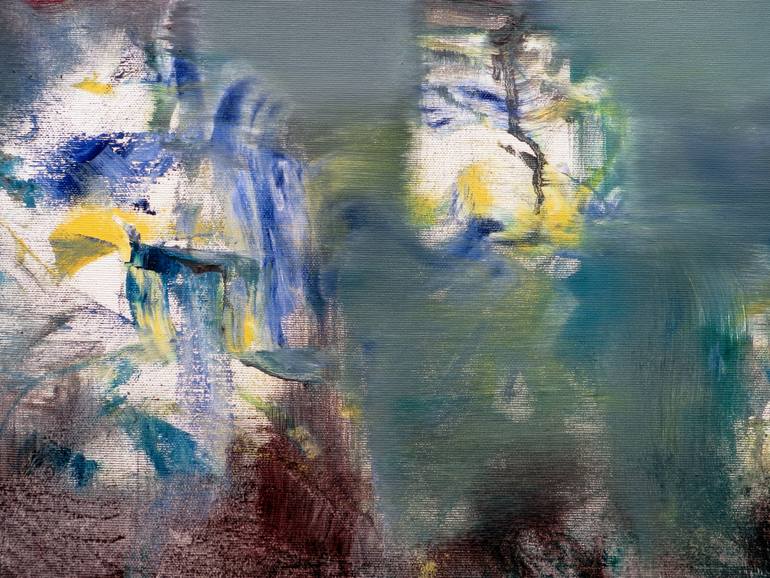 Original Abstract Expressionism Fantasy Painting by Alexey Adonin