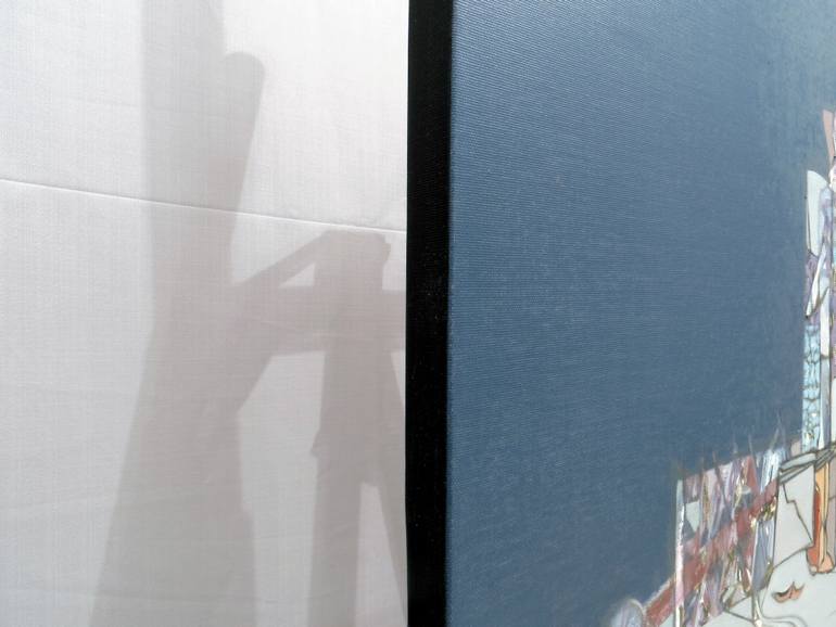 Original Abstract Fantasy Painting by Alexey Adonin