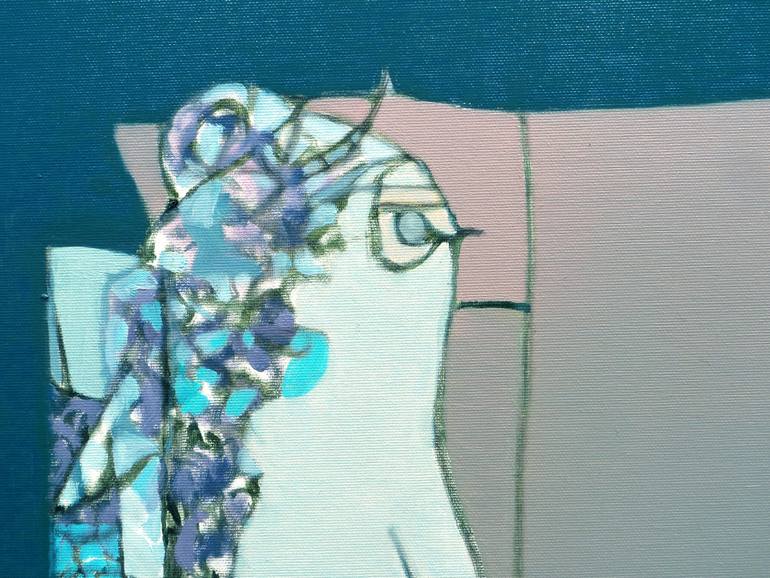 Original Abstract Fantasy Painting by Alexey Adonin