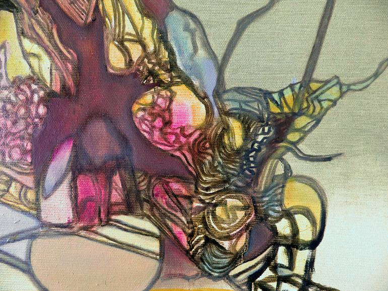 Original Surrealism Fantasy Painting by Alexey Adonin