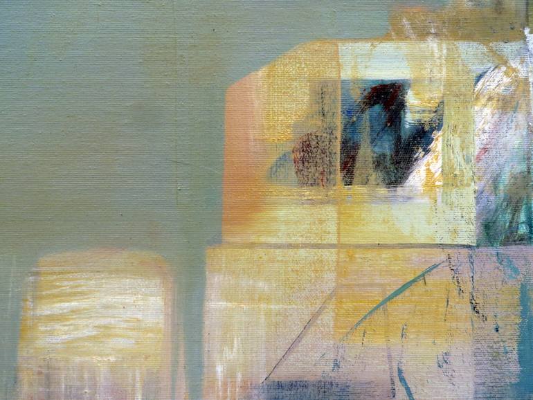 Original Abstract Expressionism Fantasy Painting by Alexey Adonin